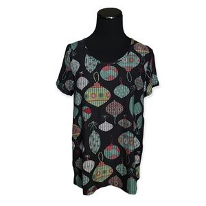 S Lularoe NEW Christmas Holiday Legging Classic Tee Sweater Print Ornaments 6-8